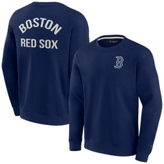 Boston Red Sox Fanatics Unisex Super Soft Pullover Crew Sweatshirt - MLB Pullover