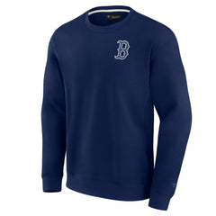 Boston Red Sox Fanatics Unisex Super Soft Pullover Crew Sweatshirt - MLB Pullover