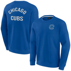 Chicago Cubs Fanatics Unisex Super Soft Pullover Crew Sweatshirt - MLB Pullover