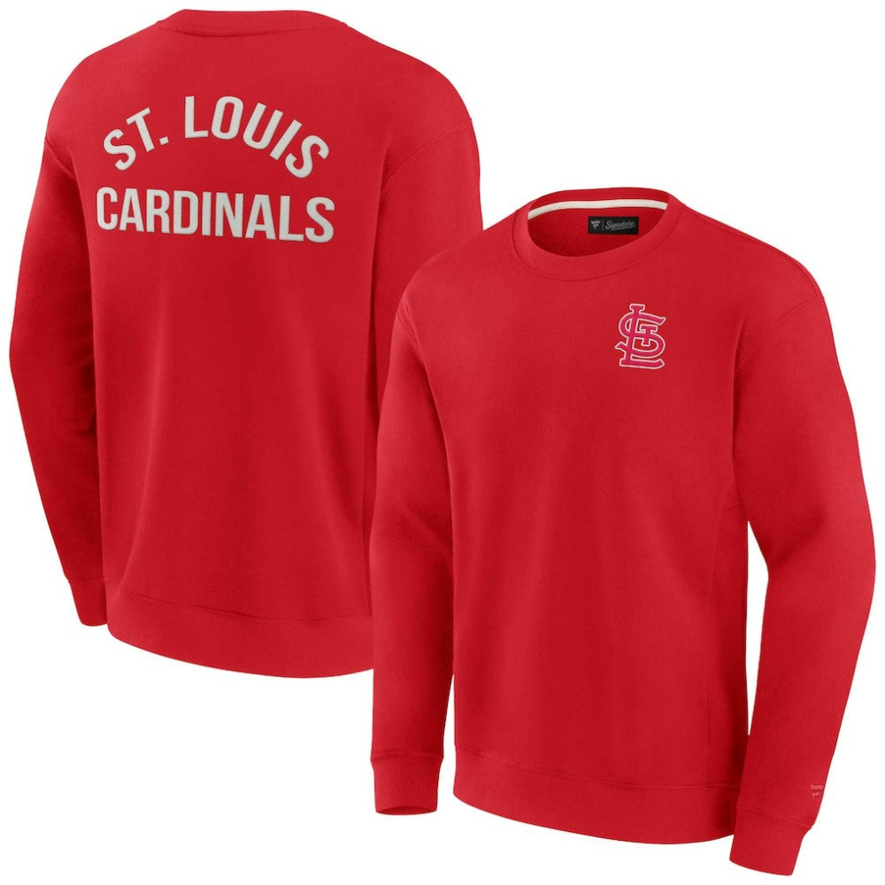 St. Louis Cardinals Fanatics Unisex Super Soft Pullover Crew Sweatshirt - MLB Pullover