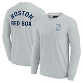 Boston Red Sox Fanatics Unisex Elements Super Soft Long Sleeve T-Shirt - MLB T-shirts