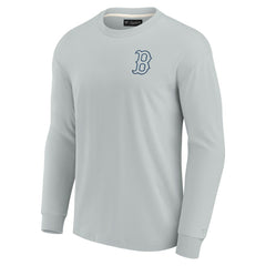 Boston Red Sox Fanatics Unisex Elements Super Soft Long Sleeve T-Shirt - MLB T-shirts