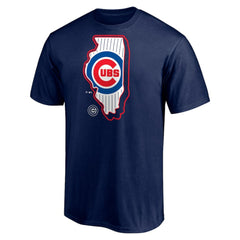 Chicago Cubs Paint the Black State T-Shirt - MLB T-shirts