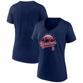 Boston Red Sox Women's One Champion V-Neck T-Shirt - MLB T-shirts