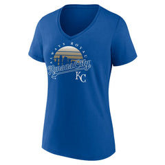 Kansas City Royals Women's One Champion V-Neck T-Shirt - MLB T-shirts