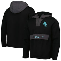 St. Louis Cardinals Levelwear Ruckus Quarter-Zip Hoodie - MLB Hoodies