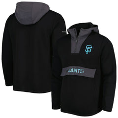 San Francisco Giants Levelwear Ruckus Quarter-Zip Hoodie - MLB Hoodies