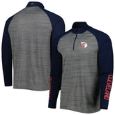 Cleveland Guardians Levelwear Vandal Raglan Quarter-Zip Top - MLB Tops