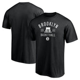 Black Brooklyn Nets Push Ahead T-Shirt | NBA