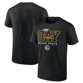 Black Golden State Warriors Core Hometown Launch T-Shirt sale | NBA