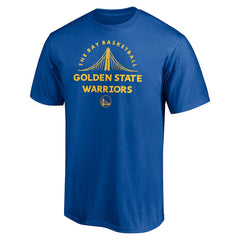 Royal Golden State Warriors Push Ahead T-Shirt sale | NBA