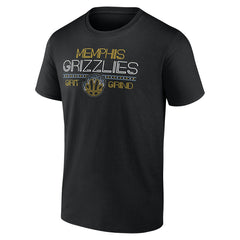 Black Memphis Grizzlies Core Hometown Launch T-Shirt | NBA
