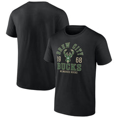 Black Milwaukee Bucks The Extras T-Shirt | NBA