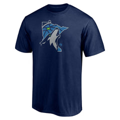 Navy Minnesota Timberwolves Push Ahead T-Shirt | NBA
