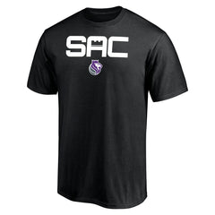 Black Sacramento Kings Push Ahead T-Shirt | NBA