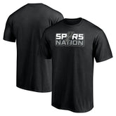 Black San Antonio Spurs Push Ahead T-Shirt | NBA