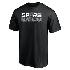 Black San Antonio Spurs Push Ahead T-Shirt | NBA