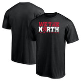 Black Toronto Raptors Push Ahead T-Shirt | NBA