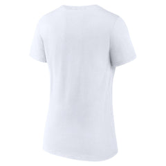 White Miami Heat Women's Core Hometown Launch V-Neck T-Shirt | NBA