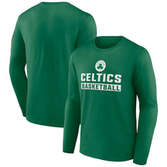 Green Boston Celtics Let's Go Long Sleeve T-Shirt | NBA