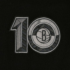 Black Brooklyn Nets AUTHMADE 10th Anniversary Pullover Sweater | NBA