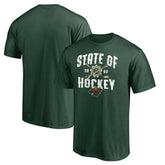 Minnesota Wild Hometown Collection Push Ahead T-Shirt - NHL T-shirts