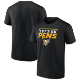 Pittsburgh Penguins Ice Cluster T-Shirt - NHL T-shirts