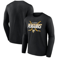 Pittsburgh Penguins Team Covert Long Sleeve T-Shirt - NHL T-shirts
