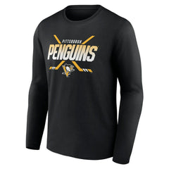 Pittsburgh Penguins Team Covert Long Sleeve T-Shirt - NHL T-shirts