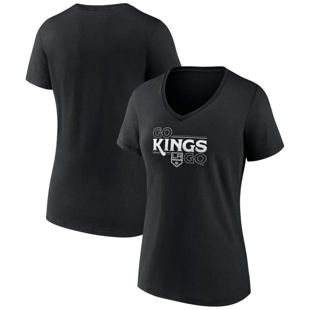 Los Angeles Kings Women's Active Edge V-Neck T-Shirt - NHL T-shirts