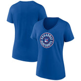 New York Rangers Women's Active Edge V-Neck T-Shirt - NHL T-shirts