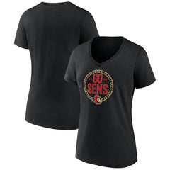 Ottawa Senators Women's Active Edge V-Neck T-Shirt - NHL T-shirts