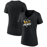 Pittsburgh Penguins Women's Active Edge V-Neck T-Shirt - NHL T-shirts