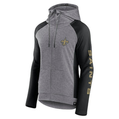 New Orleans Saints Women's Blind Side Lightweight Full-Zip Hoodie | NFL Online