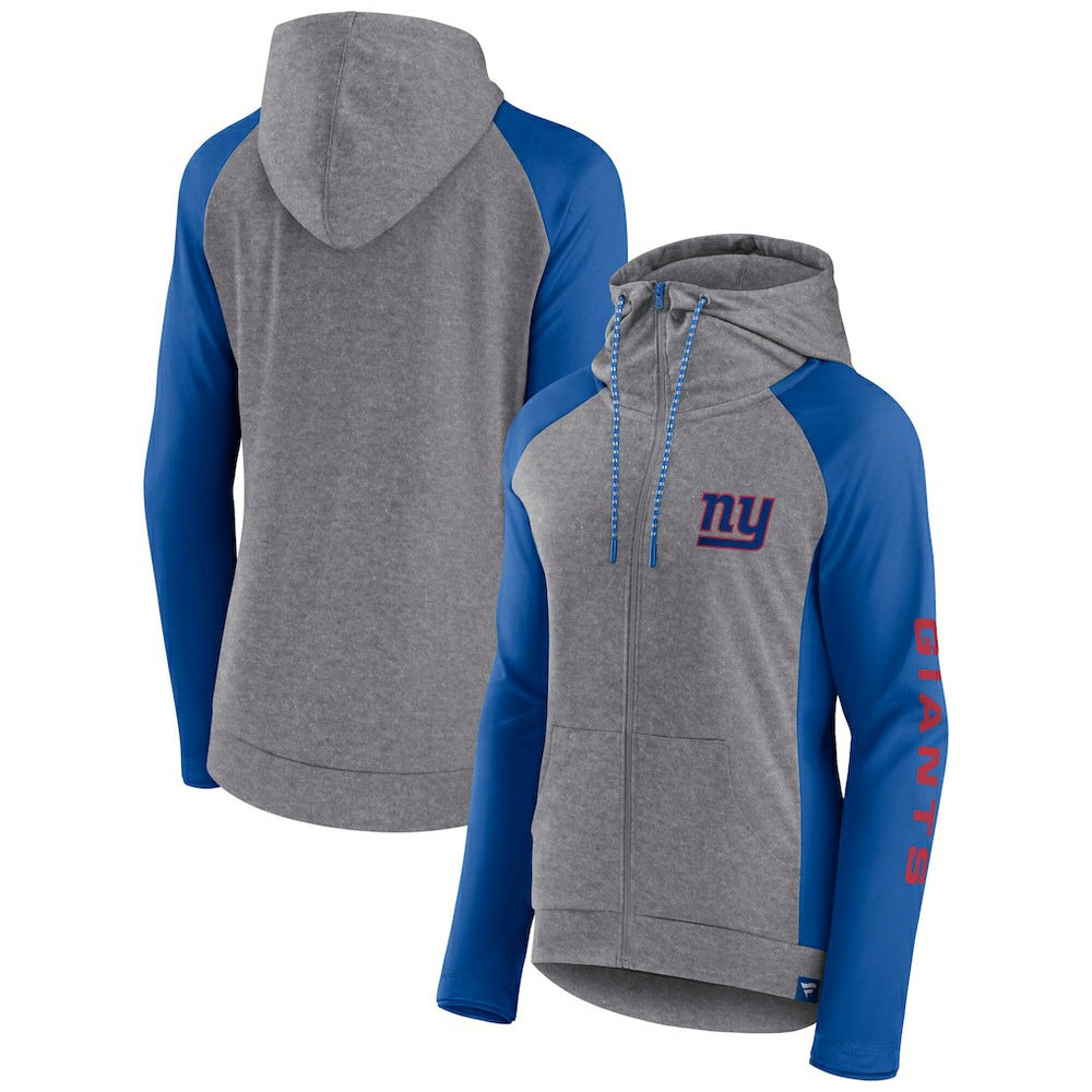 New York Giants Women's Blind Side Lightweight Full-Zip Hoodie | NFL Near me