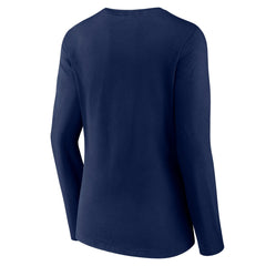 Tennessee Titans Women's Wordmark Long Sleeve V-Neck T-Shirt | NFL Discount