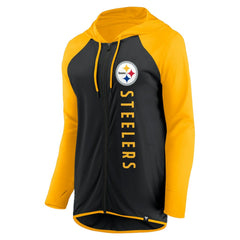 Pittsburgh Steelers Women's Forever Fan Full-Zip Hoodie | NFL On sale