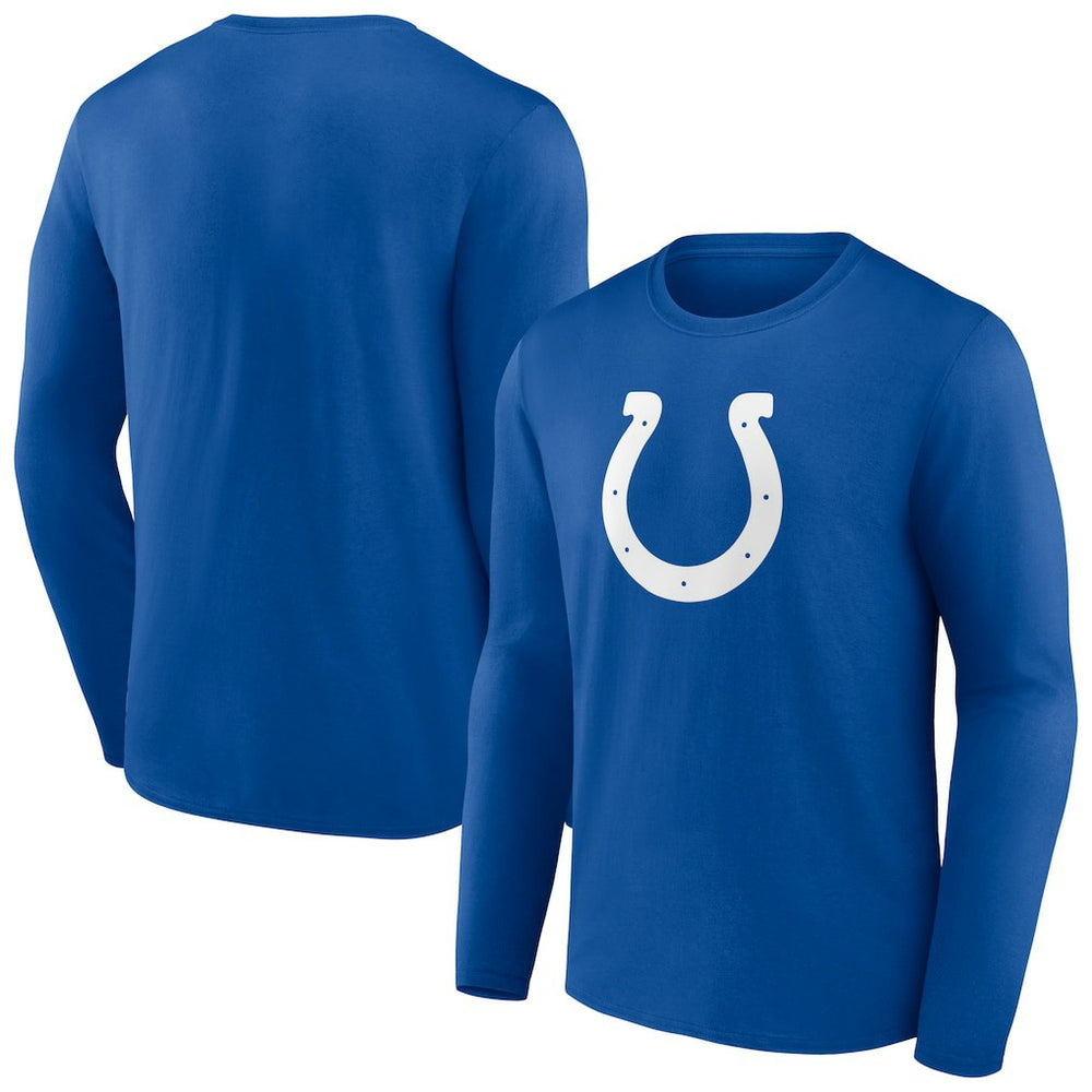 Indianapolis Colts Primary Team Logo Long Sleeve T-Shirt | NFL Discount