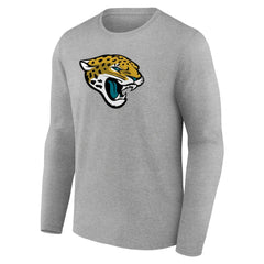 Jacksonville Jaguars Primary Team Logo Long Sleeve T-Shirt | NFL New