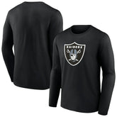Las Vegas Raiders Primary Team Logo Long Sleeve T-Shirt | NFL Outlet