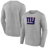New York Giants Primary Team Logo Long Sleeve T-Shirt | NFL Discount