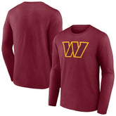 Washington Commanders Primary Team Logo Long Sleeve T-Shirt | NFL Outlet