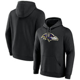 Baltimore Ravens Primary Team Logo Fitted Pullover Hoodie | NFL Near me