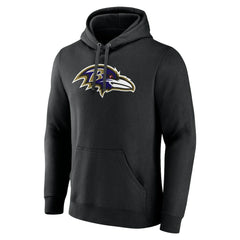 Baltimore Ravens Primary Team Logo Fitted Pullover Hoodie | NFL Near me