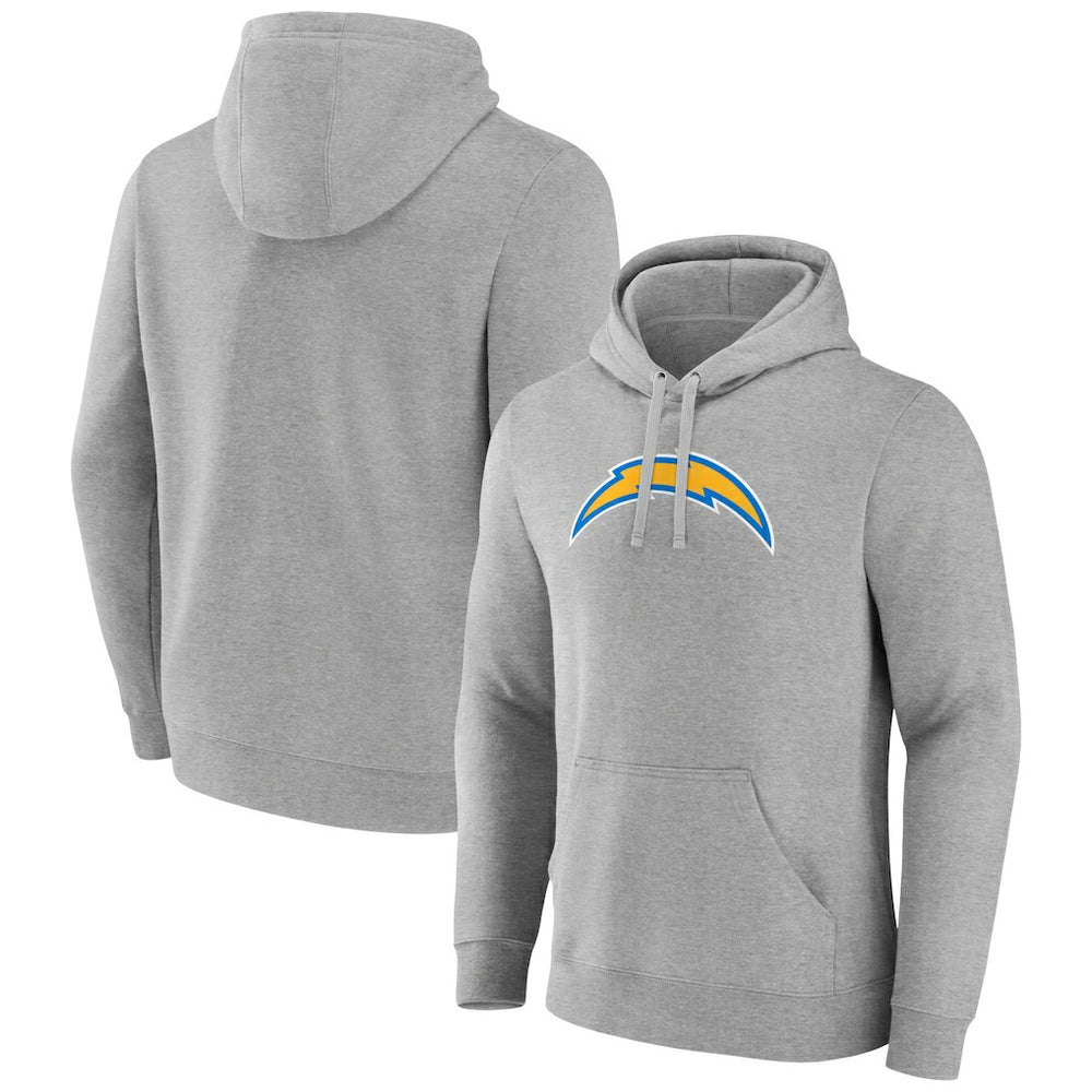 Los Angeles Chargers Primary Team Logo Fitted Pullover Hoodie | NFL Outlet