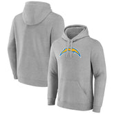 Los Angeles Chargers Primary Team Logo Fitted Pullover Hoodie | NFL Outlet