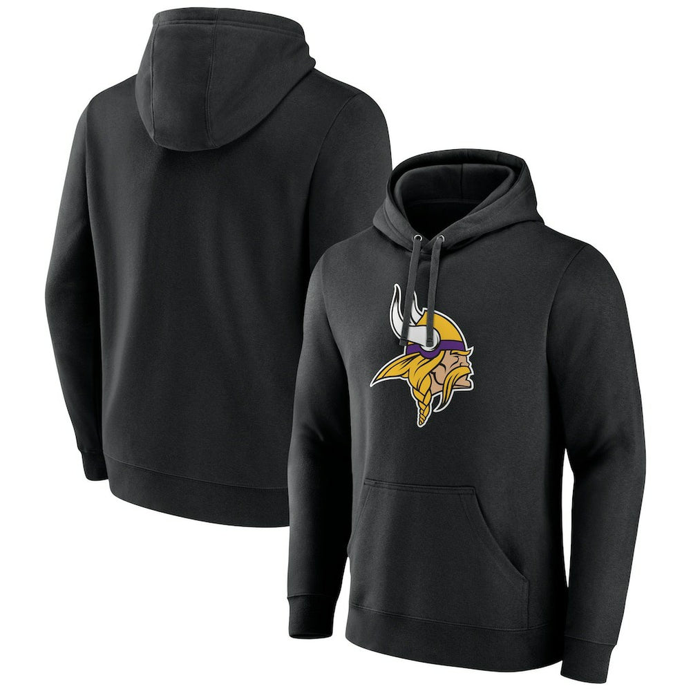 Minnesota Vikings Primary Team Logo Fitted Pullover Hoodie | NFL Near me