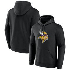 Minnesota Vikings Primary Team Logo Fitted Pullover Hoodie | NFL Near me