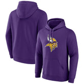 Minnesota Vikings Primary Team Logo Fitted Pullover Hoodie | NFL Sale