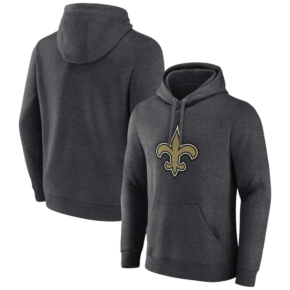 New Orleans Saints Primary Team Logo Fitted Pullover Hoodie | NFL Outlet